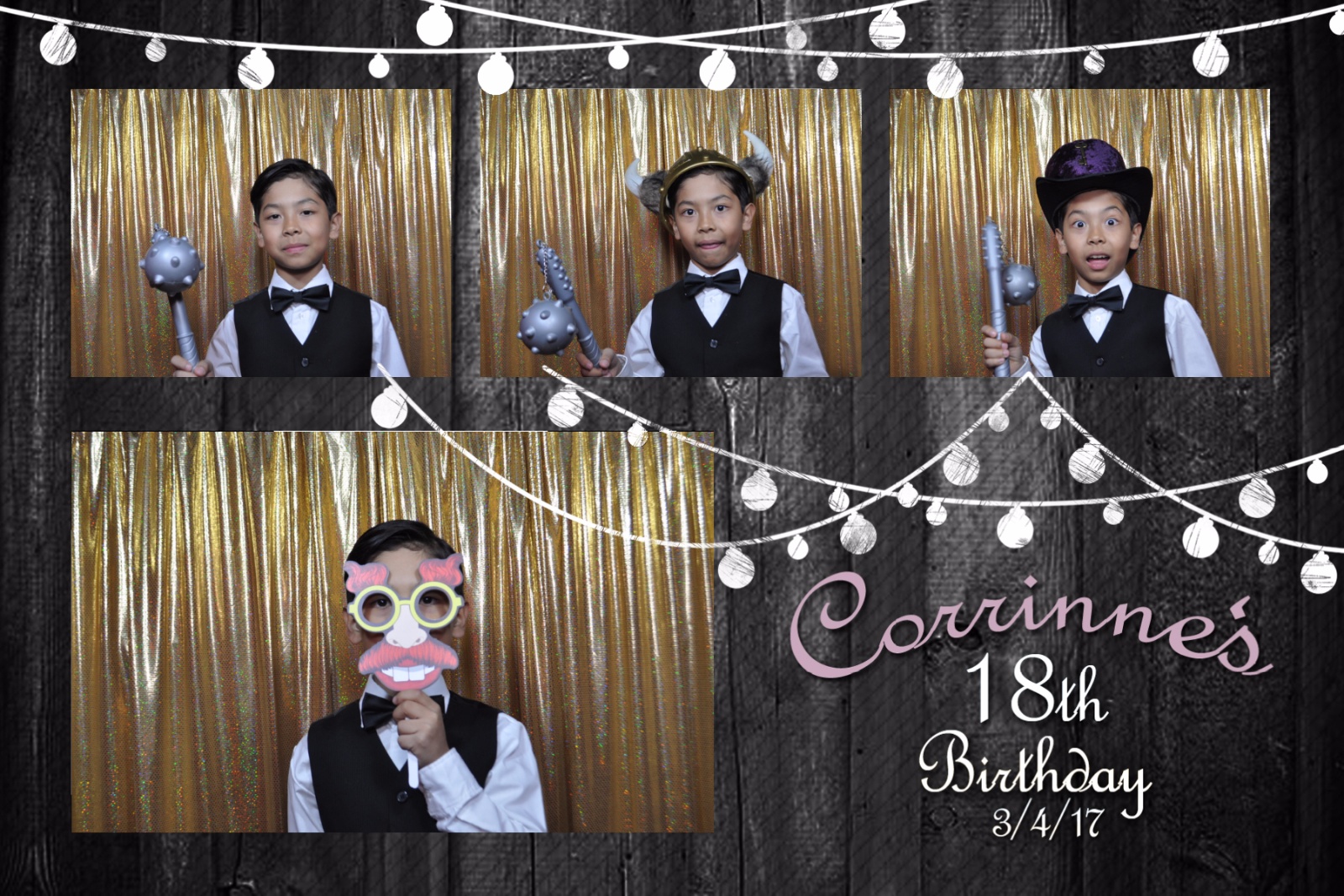 Corrinne's 18th Bday Photo Booth Photo's